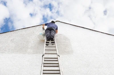 Peinture extérieure à Vichères — façades et ravalement